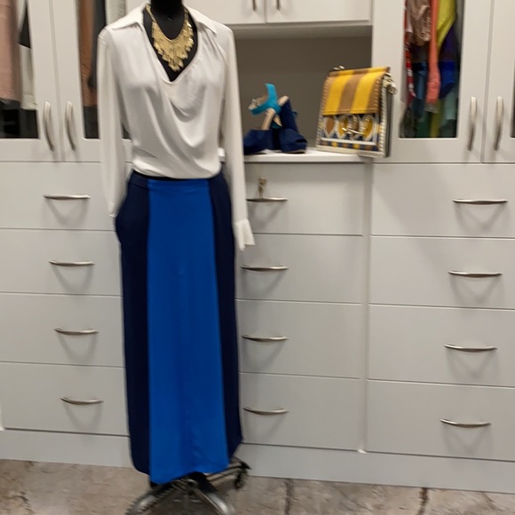 Bcbgmaxazria color lock maxi skirt - Picture 8 of 9